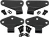 Kentrol 07-18 Jeep Wrangler JK Body Door Hinge Set 4 Pieces 2 Door - Powdercoat Black