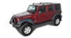 Rhino-Rack 07-22 Jeep Wrangler JK/JL 4 Door Hard Top Vortex SG 2 Bar Roof Rack - Black