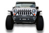 DV8 Offroad 07-18 Jeep Wrangler JK FS-16 Steel Stubby Front Bumper w/ Fog Lights