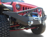 DV8 Offroad 07-18 Jeep Wrangler JK/JL FS-10 Full Length Steel Front Bumper w/ Skid Plate
