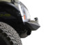 DV8 Offroad 07-18 Jeep Wrangler JK/JL Steel Stubby Front Bumper w/ Light Bracket & Winch Plate