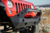 DV8 Offroad 07-18 Jeep Wrangler JK/JL Front Stubby Bumper