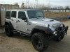 N-Fab Nerf Step 07-17 Jeep Wrangler JK 4 Door All - Tex. Black - W2W - 3in