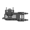 Go Rhino Body Mount Spare Tire Carrier for 2008-2026 Jeep Wrangler JL/JLU, Textured Black - Part #27137T