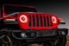 ORACLE Lighting Jeep Wrangler JL/Gladiator JT LED Surface Mount Headlight Halo Kit - 1214-003
