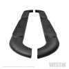 Westin 2018-2025 Jeep Wrangler JLU 4dr Platinum 4 Oval Nerf Step Bars - Tex. Blk - 21-4065