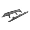 Go Rhino Frame Mount Sliders for 2018-2026 Jeep Wrangler JLU JL, Textured Black - Part #FS4506T