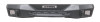 Go Rhino Rockline Rear Stubby Bumper for 2018-2026 Jeep Wrangler JL/JLU, Textured Black - Part #371100T