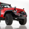 Go Rhino Rockline Front Bumper Skid Plate for 2018-2026 Jeep Wrangler JL/JLU, Textured Black - Part #332100T