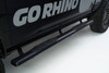 Go Rhino 1000 Series Side Steps for 2018-2026 Jeep Wrangler JLU, Textured Black - Part #10573T