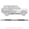 Go Rhino 1000 Series Side Steps for 2018-2026 Jeep Wrangler JLU, Stainless Steel - Part #10573PS
