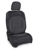 PRP 2018-2025 Jeep Wrangler JL/2 door/Rubicon Front Seat Covers (Pair) - Black/Grey - B038-03