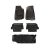 Rugged Ridge Floor Liner Kit Black F/R/Short Cargo 2018-2025 Jeep Wrangler JL 2Dr - 12988.06