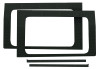 DEI 2019+ Jeep Wrangler JL 2DR Side Window Kit - Black dei050268