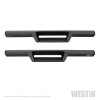 Westin 2018-2025 Jeep Wrangler JL 2DR HDX Drop Nerf Step Bars - Textured Black - 56-14055