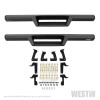 Westin 2018-2025 Jeep Wrangler JL 2DR HDX Drop Nerf Step Bars - Textured Black - 56-14055