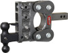 Gen Y The Boss TorsionFlex 2In Shank 5In Drop 10K Hitch w/ GH-031 Dual-Ball / GH-032 Pintle Lock