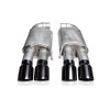 Stainless Works 2018-2023 Mustang GT Axleback Legend Exhaust - Black Tips