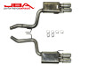 JBA 2018-2023 Ford Mustang GT 5.0L 409SS Dual Rear Exit Axle Back Exhaust