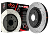 DBA 2020-2024 Chevrolet Corvette C8 J55 Z51 Front Slotted 4000 Series Rotor