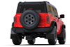 Rally Armor 2021-2023 Ford Bronco (Steel Bmpr + RR- NO Rptr/Sprt) Blk Mud Flap w/Cy Orange Logo