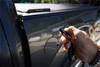 Roll-N-Lock E-Series Retractable (Electric) Tonneau Cover, Aluminum Slats for 2022-2026 Toyota Tundra 5ft 7in Bed w/o Storage Boxes - Part #rnlRC575E