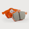 EBC 08-11 Nissan GT-R (R35) 3.8 Twin Turbo (Cast Iron Rotors) Orangestuff Front Brake Pads
