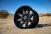 ICON Rebound Black Wheel 18x9 | 5x150 BC | +25 Offset - fits Toyota Land Cruiser 1998-2021, Toyota Tundra 2000-2021, Toyota Sequoia 2001-2022, Lexus LX470 1998-2007, Lexus LX570 2008-2021