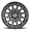 ICON Compression Black Wheel 17x8.5 | 6x139.7 BC (6x5.5) | +25 Offset - fits Chevrolet Silverado 1500 1999-2026, GMC Sierra 1500 1999-2026, Chevrolet Tahoe 1992-2026, Chevrolet Suburban 1992-2026, GMC Yukon 1992-2026, and 25 more