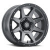 ICON Rebound Titanium Wheel 17x8.5 | 5x114.3 BC (5x4.5) | +0 Offset - fits Ford Explorer ST 2020-2026, Toyota Tacoma 1995-2004, Toyota 4Runner 1996-2002, Nissan Xterra 1999-2004, Nissan Frontier 1998-2004, and 13 more