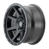 ICON Rebound Satin Black Wheel 17x8.5 | 5x114.3 BC (5x4.5) | +0 Offset - fits Ford Explorer ST 2020-2026, Toyota Tacoma 1995-2004, Toyota 4Runner 1996-2002, Nissan Xterra 1999-2004, Nissan Frontier 1998-2004, and 13 more