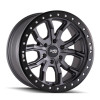 Dirty Life 9303 DT-1 Matte Gunmetal Wheel 17x9 | 5x127 BC (5x5) | -12 Offset - fits Jeep Wrangler JL 2018-2026, Jeep Wrangler JK 2007-2018, Jeep Gladiator JT 2020-2026, Jeep Commander 2006-2010, Chevrolet C/K1500 2WD 1967-1998, and 7 more