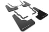 Rally Armor 20-22 Ford Puma ST Black Mud Flap w/ White Logo