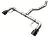 AWE 2019-2024 BMW 330i / 2021-2024 BMW 430i Base G2X Track Edition Axle Back Exhaust - Diamond Black