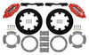 Wilwood 2017-2021 Can-Am X3RS Red Multi-Piston Front Brake Kit 11.25in Undrilled Rotors product photo