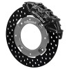 Wilwood 2017-2021 Can-Am X3RS Black Multi-Piston Front Brake Kit 11.25in Drilled Rotors product photo