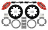 Wilwood 2017-2021 Can-Am X3RS Red Rear Brake Kit 11.25in Undrilled Rotors product photo