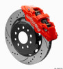 Wilwood AERO6 Front Hat Kit 14.00 Red 2018-Up Jeep JL SRP w/Lines