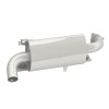 MBRP 20 Polaris RZR Pro XP Turbo Oval Slip-On Sport Series Exhaust product photo