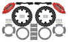 Wilwood 2017-2021 Can-Am X3RS Red Rear Brake Kit 11.25in Drilled Rotors product photo