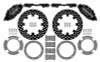 Wilwood 17-21 Can-Am X3RS Black Rear Kit 11.25in - Drilled Rotors