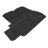 3D Maxpider 2022-2024 Tesla Model X Behind 2nd Row Cross Fold Kagu Black Cargo Liner