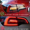 AlphaRex PRO-Series LED Tail Lights Jet Black w/Seq Sig for 2020-2024 Tesla Model Y - 601030AlphaRex PRO-Series LED Tail Lights Jet Black w/Seq Sig for 2020-2024 Tesla Model Y - 601030