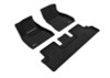 3D MAXpider 2018-2019 Tesla Model 3 Elegant 1st & 2nd Row Floormats - Black