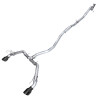 AWE Tuning 2022-2024 Honda Civic Si FE1 FWD Track Edition Catback Exhaust - Dual Diamond Black Tips