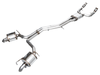 AWE Tuning Audi 2019-2023 C8 A6/A7 3.0T Touring Edition Cat-back Exhaust- Turn Downs | 3015-31003