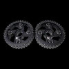 Brian Crower Honda B Series Black Adjustable Cam Gears w/ ARP Fastener Bolts (pair)