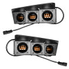 Oracle Triple LED (AMBER) Fog Light kit for Steel Bumper - 2021-2024 Ford Bronco - 5890-005