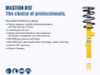Bilstein B12 (Pro-Kit) 12-16 Mercedes-Benz SLK55 AMG Base V8 5.5L Front and Rear Suspension Kit