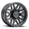 Raceline 953B Krank 18x9in / 8x170 BP / -12mm Offset / 125.2mm Bore - Satin Black Wheel